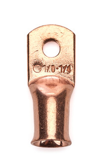 MECCR1014 1/0 Gauge Copper Cable End 1/4in Hole Each