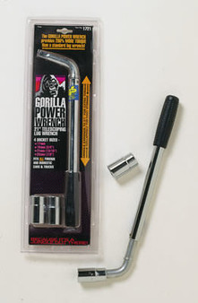 GOR1721 Telescoping Lug Wrench w/(2) Dual Sockets