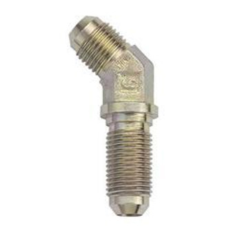 FRG583703 #3 x 45 Deg Bulkhead Fitting Steel