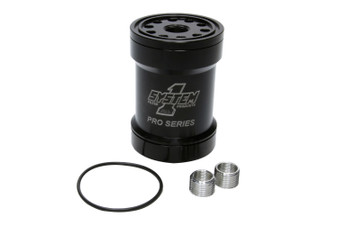 SYS209-561BPS Billet Oil Filter w/Blt Cap 45 Micron - Black