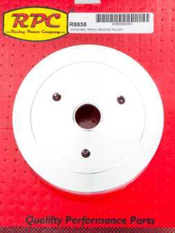 RPCR8858 SBC Triple Groove Lower Pulley SWP Satin