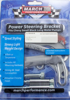 MPPP80160-06 Power Steering Bracket SBC Chrome