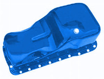 RPCR9078P 1965-87 Ford 260-302 Oil Pan Blue