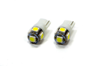 ORA4801-001 T10 5 LED SMD Bulbs Pair White