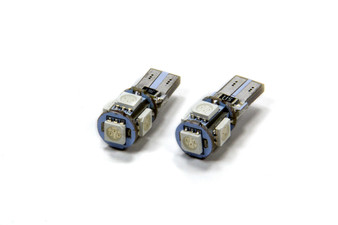 ORA4801-003 T10 5 LED SMD Bulbs Pair Red