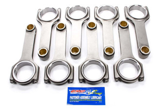 SCA2-440-6760-2374-990A BBM 4340 Forged H-Beam Rods 6.760 w/ARP2000 Blt