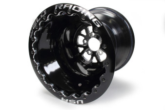 WEL84B-616B278UB V-Series Drag Wheel Blk 16x16 5x4.75 4.0 BS