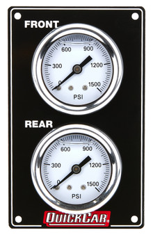 QRP61-105 Mini Brake Bias Gauge Panel Vertical Black
