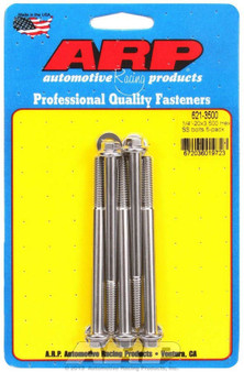 ARP621-3500 S/S Bolt Kit - 6pt. (5) 1/4-20 x 3.500