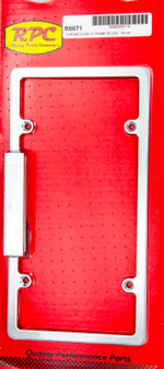 RPCR6071 Alum License Plate Frame w/Light