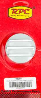 RPCR6250 Alum Finned Oil Push In Polished