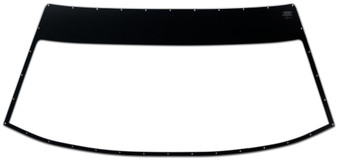 FIV601-6303-2B Windshield Monte Carlo 1/8in Mar-Resistant Flat