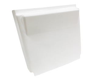 TXRMID-BW-5448 Midget Dash Inside The Rail White