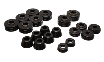 ENE4-4102G Bronco Body Mounts-Black 