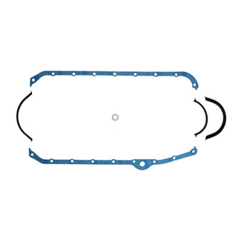 FEL1821 SB Chevy Oil Pan Gasket Rubber W/Steel Core