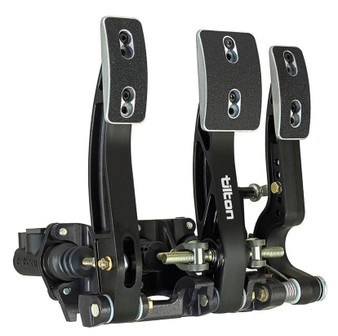 TIL72-603 3 Pedal Set Alum Floor Mount