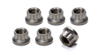 KRP4093 Torque Tube Nut Set 12pt Titanium 6pk