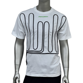 PAR72-10100 Shirt Cooling XX-Large White Right Exit
