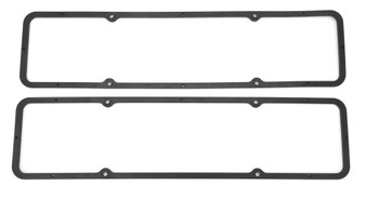 RPCR7484 Black Rubber SB Chevy Valve Cover Gaskets Pair