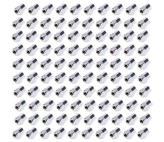 GOR73178 100 Lugnuts 7/16 Std. Mag Closed End