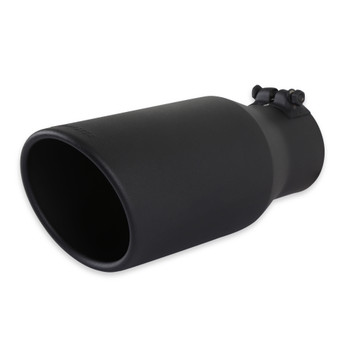 FLO15405B SS Exhaust Tip Black 
