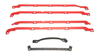 M77OS32512 Oil Pan Gasket Set - BBC Gen-4 Notched Side Rail