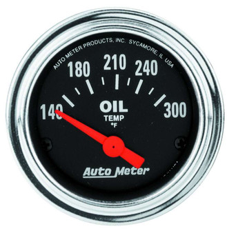 ATM2543 2-1/16in Oil Temp Gauge 140-300