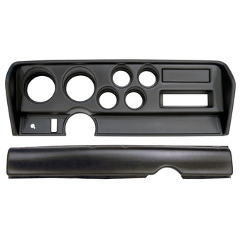 ATM2914 Direct Fit Gauge Panel Pontiac GTO 70-72 Black