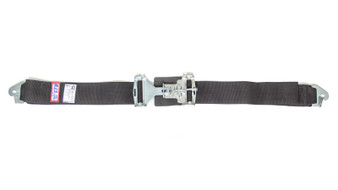 RJS15002001 3in Lap Belts W/Snap End Black