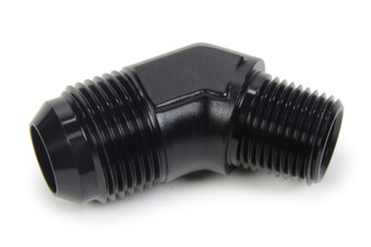 TXRHF-94124-BLK AN to NPT 45 Degree #12 x 1/2