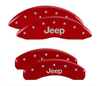 MGP42020SJEPRD 11-   Grand Cherokee Caliper Covers Red