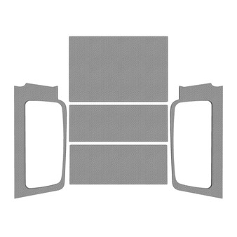 DSN50605 2004-06 Jeep Wrangler LJ Headliner Kit Gray