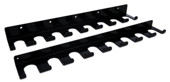 HRPHRP6523S-20D-BLK Radius Rod Tray 1.250in Rod - Single Stack 20in