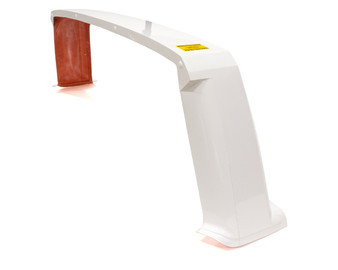 FIV21001-51511-W 2019 Truck Greenhouse Rear Composite White