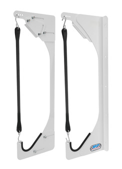 HRPHRP6556-WHT Nose Wing Wall Mount - Adj. Vertical Mounts