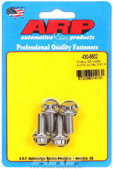 ARP430-6802 Chevy S/S W/P Pulley Bolt Kit