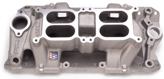 EDE7525 SBC Dual Quad Air Gap Intake Manifold