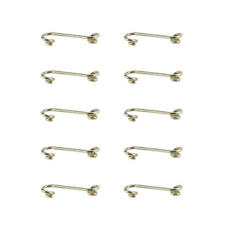 TXRSC-CH-0018-10 Dzus Spring Steel 10pk Sprint Car