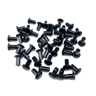 DRR4501-050B Smash Rivet - 1/8in Dia x .250 long 50pk Black