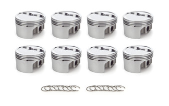 RTP1000130 SBC Dished Piston Set 4.040 Bore -12.3cc