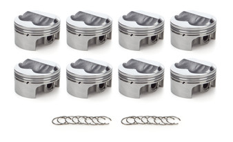 RTP1000162 SBC Dome Piston Set 4.030 Bore + 12.7cc