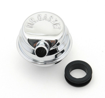 MRG2059 Chrome Breather W/Tube 
