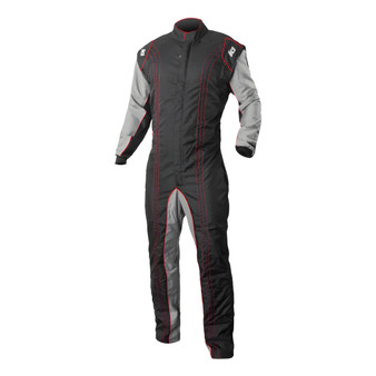 K1R10-GK2-R-L Suit Karting GK2 Adult Large Black/Red