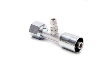 VIN35513-VUG #10 Straight Barb O-Ring Fitting w/Port