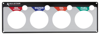 ALL80128 4 Gauge Panel Plate OP/WT/OT/FP