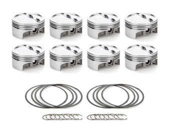 RTP1000652 SBC Dished Piston Set 4.040 Bore  -19.4cc