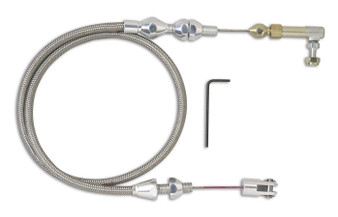 LOKTCP-1000HT Hi-Tech Throttle Cable - Polished