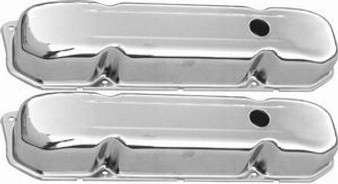 RPCR9299 Chrome Steel Chrysler 383-440 Short Valve Covr