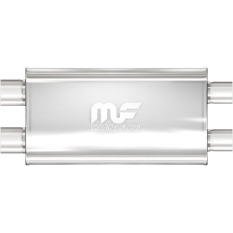 MAG12599 Muffler Stainless 3in Dual In/Out