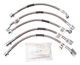 RUS692260 Brake Hose Kit 93-97 GM F-Body w/o Traction Cntr